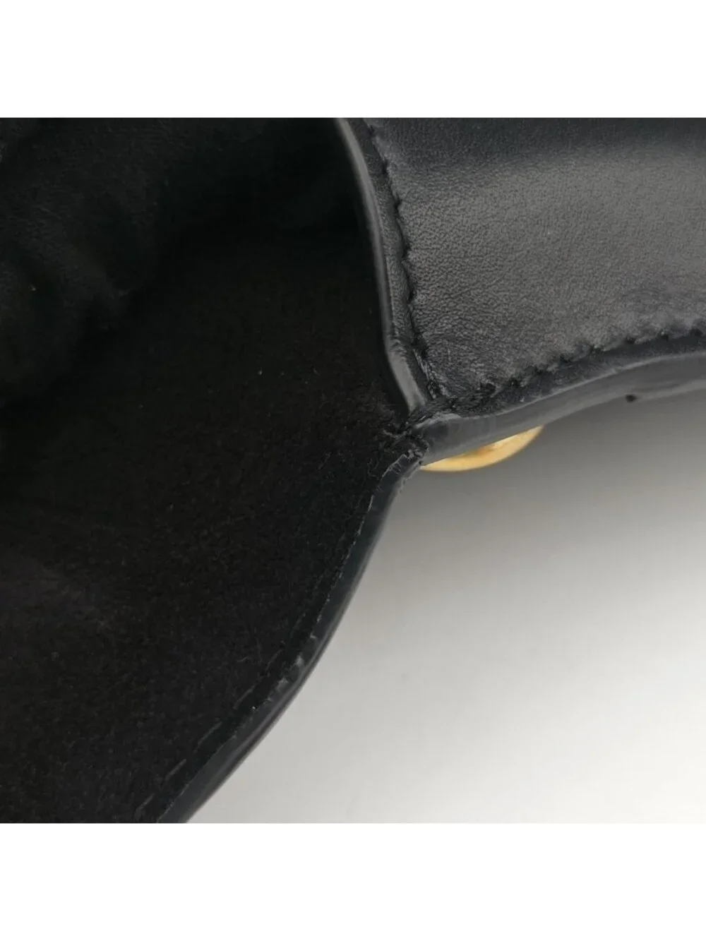 Dior Saddle Black Leather Shoulder Bag